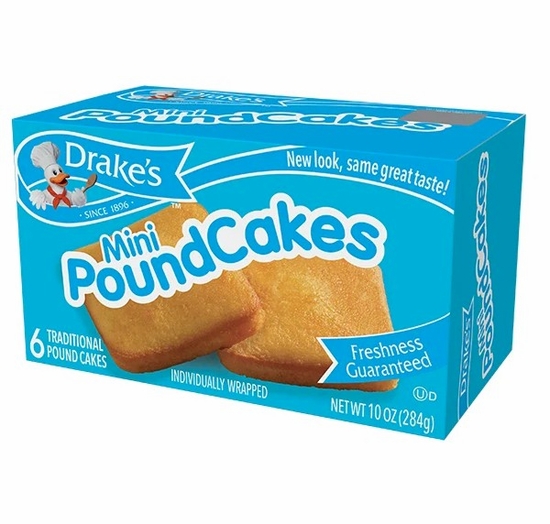 Drake'S Mini Pound Cakes (2 Boxes)