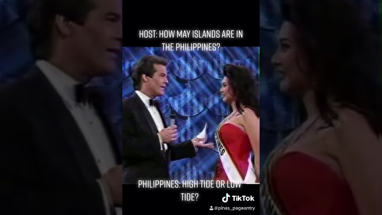 Wisdom Wednesday - Charlene Gonzales, Miss Universe 1994 Interview Portion  - Youtube