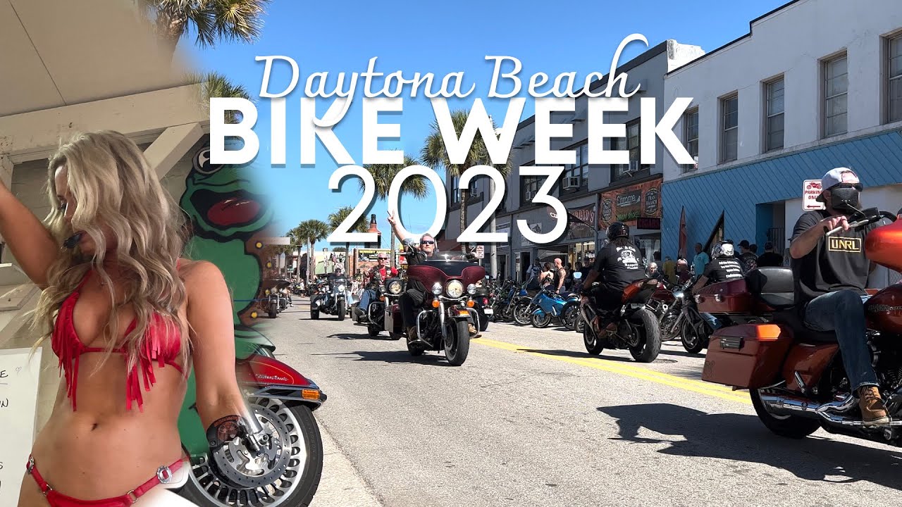 Daytona Beach 2023 Bike Week. - Youtube